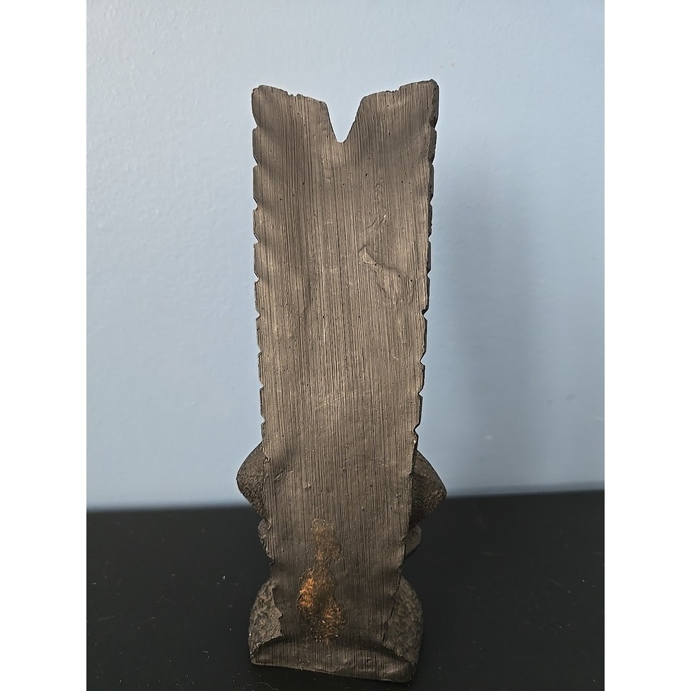 Coco Joes Kanaloa Ancient Polynesian Black Lava Tiki Statue Hawaii‎ 8" - Picture 5 of 9